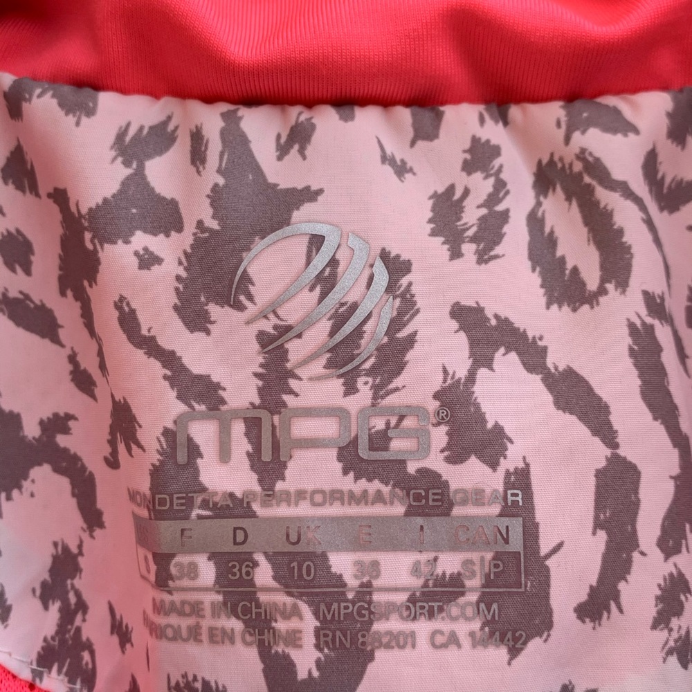 Mpg Mondetta Performance Gear Zip Jacket Small - image 5